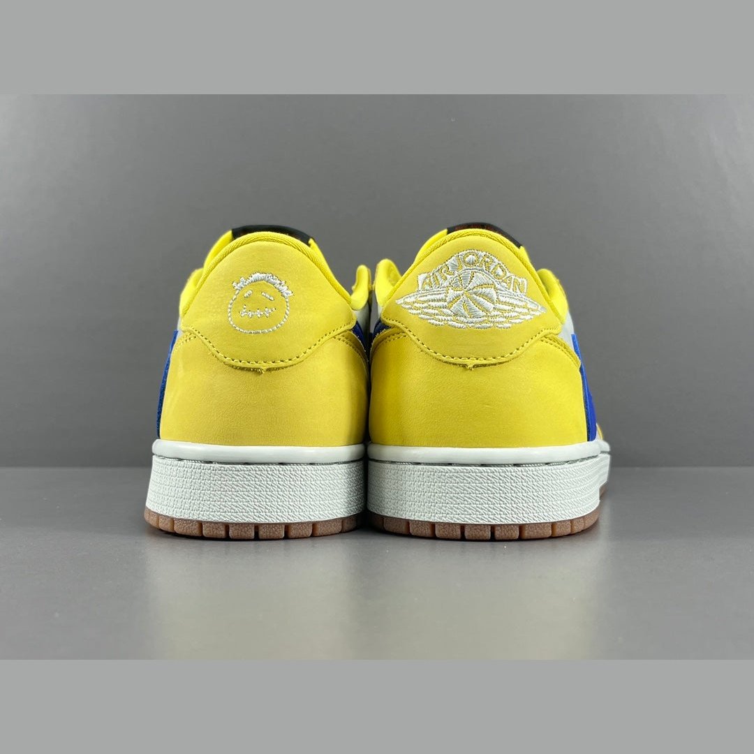 JORDAN 1 Low Og - Canary - Red Unisex Streetwear Limited Edition - Step into style with the JORDAN 1 LOW OG x CANARY, a fusion of heritage