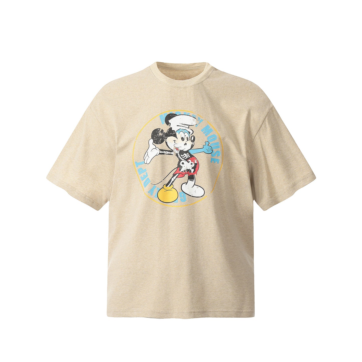 GALLERY Dept T-Shirt - Red Unisex Streetwear Limited Edition - Introducing the Gallery Dept. 'Mickey Mouse' T-Shirt, a delightful blend of nostalgic charm and modern