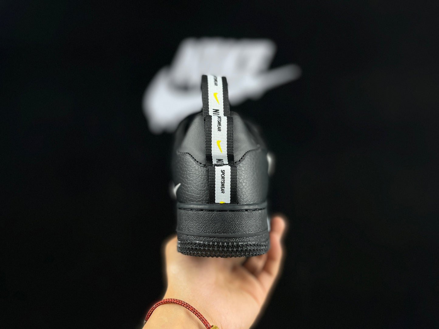 NIKE Air Force 1 Low 'all Black' Unisex Streetwear Limited Edition - **Nike Air Force 1 Low 'All Black'** The Nike Air Force 1 Low 'All Black'