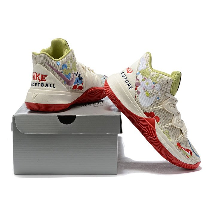 NIKE Kyrie 5 - Bandulu Shoes - Red Unisex Streetwear Limited Edition