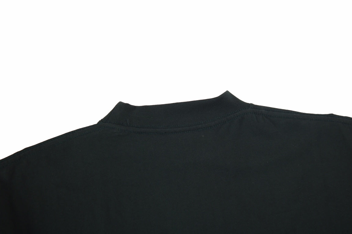 Balenciaga T-shirt With Adidas Logo - Black Unisex Streetwear Limited Edition - <p dir='ltr'><span>Black t-shirt featuring a large Adidas trefoil logo with Balenciaga branding. Combines classic