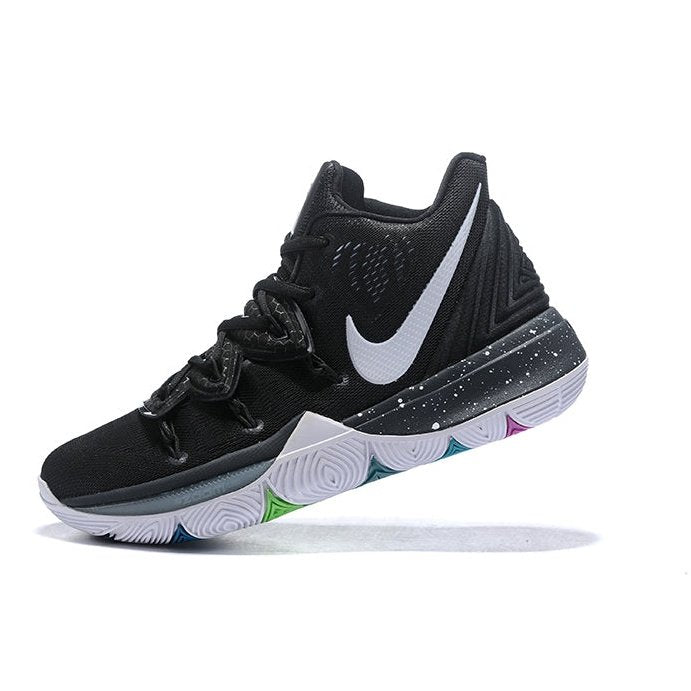 NIKE Kyrie 5 - Magic Shoes - Black Unisex Streetwear Limited Edition