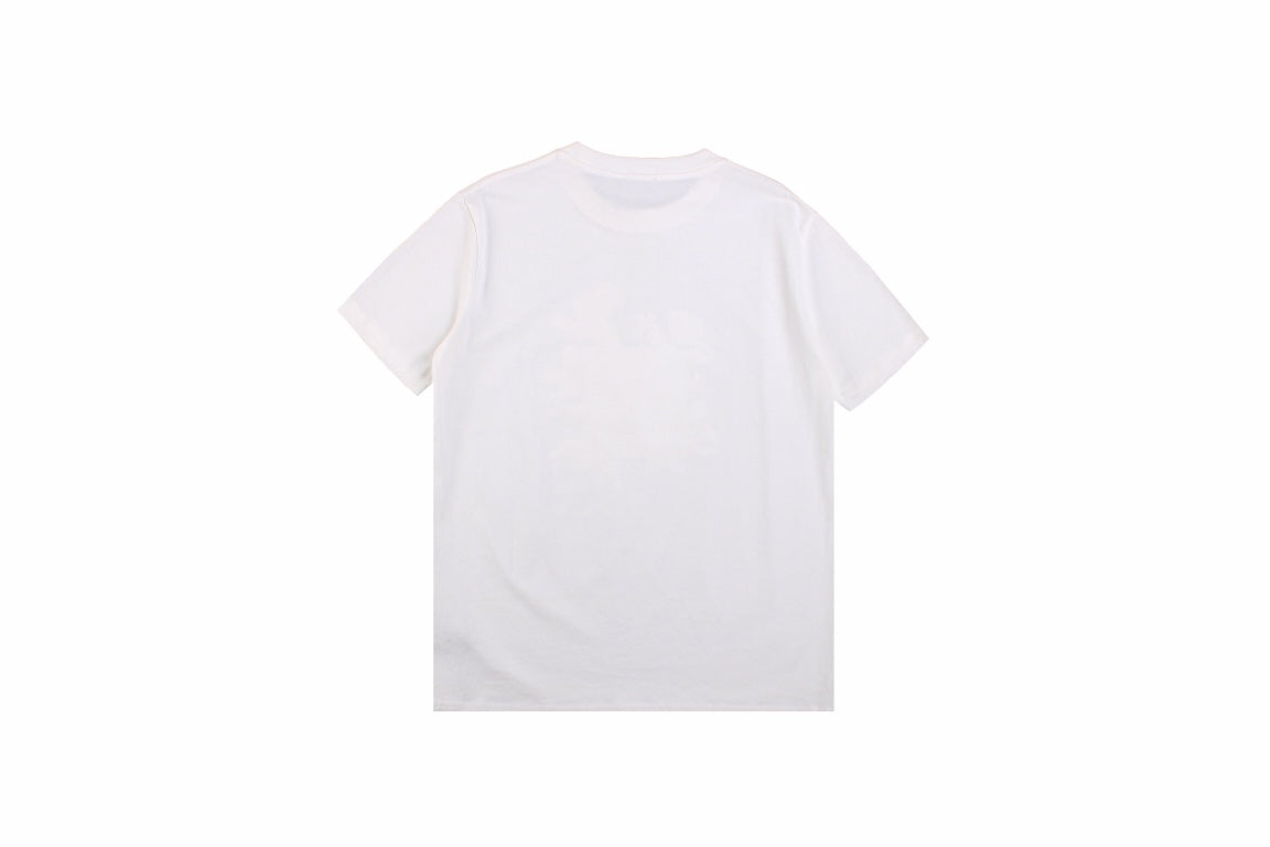 Dior T-shirt With Floral Graphic Design - White Unisex Streetwear Limited Edition - <p dir='ltr'><span>This Dior t-shirt features a floral graphic design with text elements. It is
