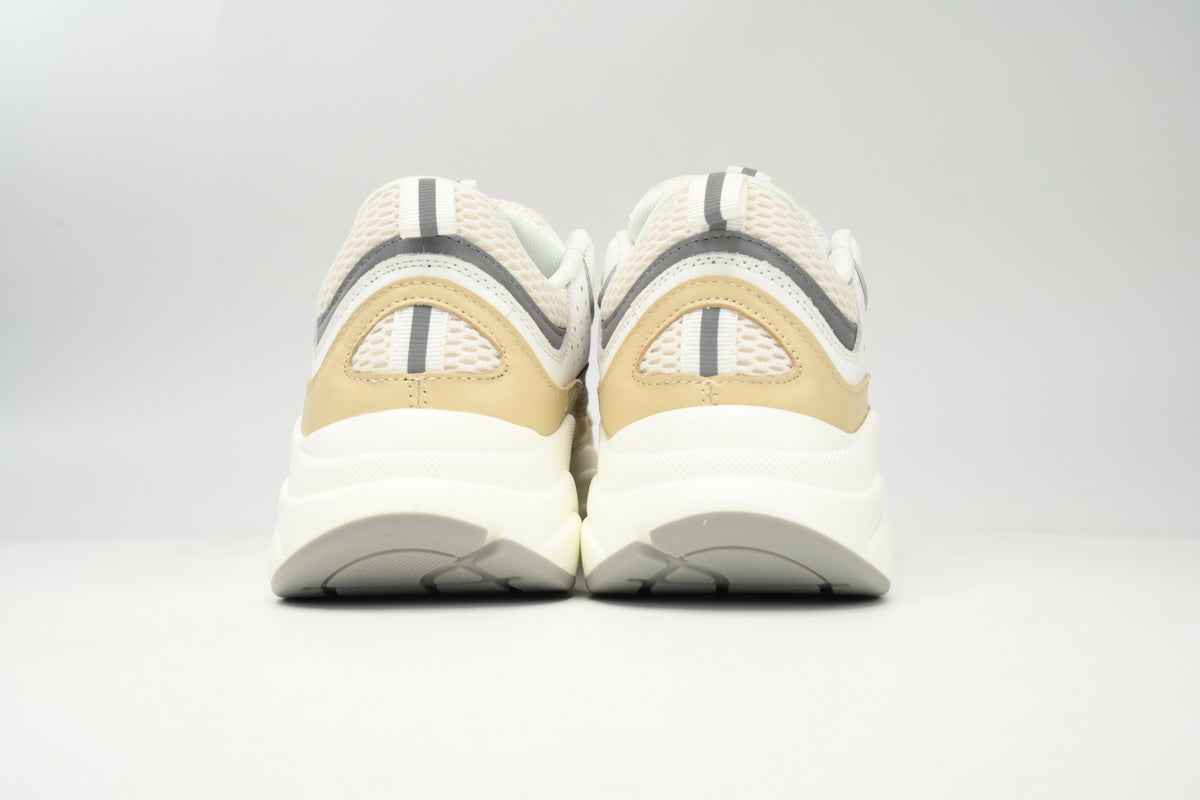 DIOR B22 Cream Beige Sneakers - White Unisex Streetwear Limited Edition