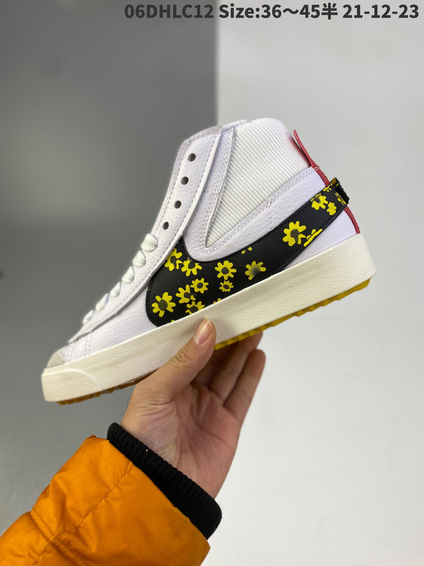 Nike Blazer Low'1977 Jumbo floral - Black Unisex Streetwear Limited Edition - The Nike Blazer Low '1977 Jumbo 'Floral' combines vintage charm with bold, modern accents for