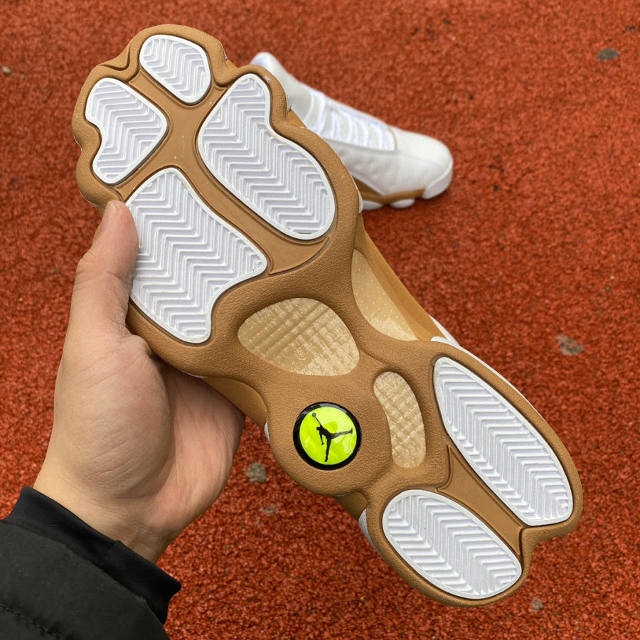 Jordan 13 wheat - White Unisex Streetwear Limited Edition - The Air Jordan 13 Retro presents an iconic silhouette updated with a modern colorway, featuring