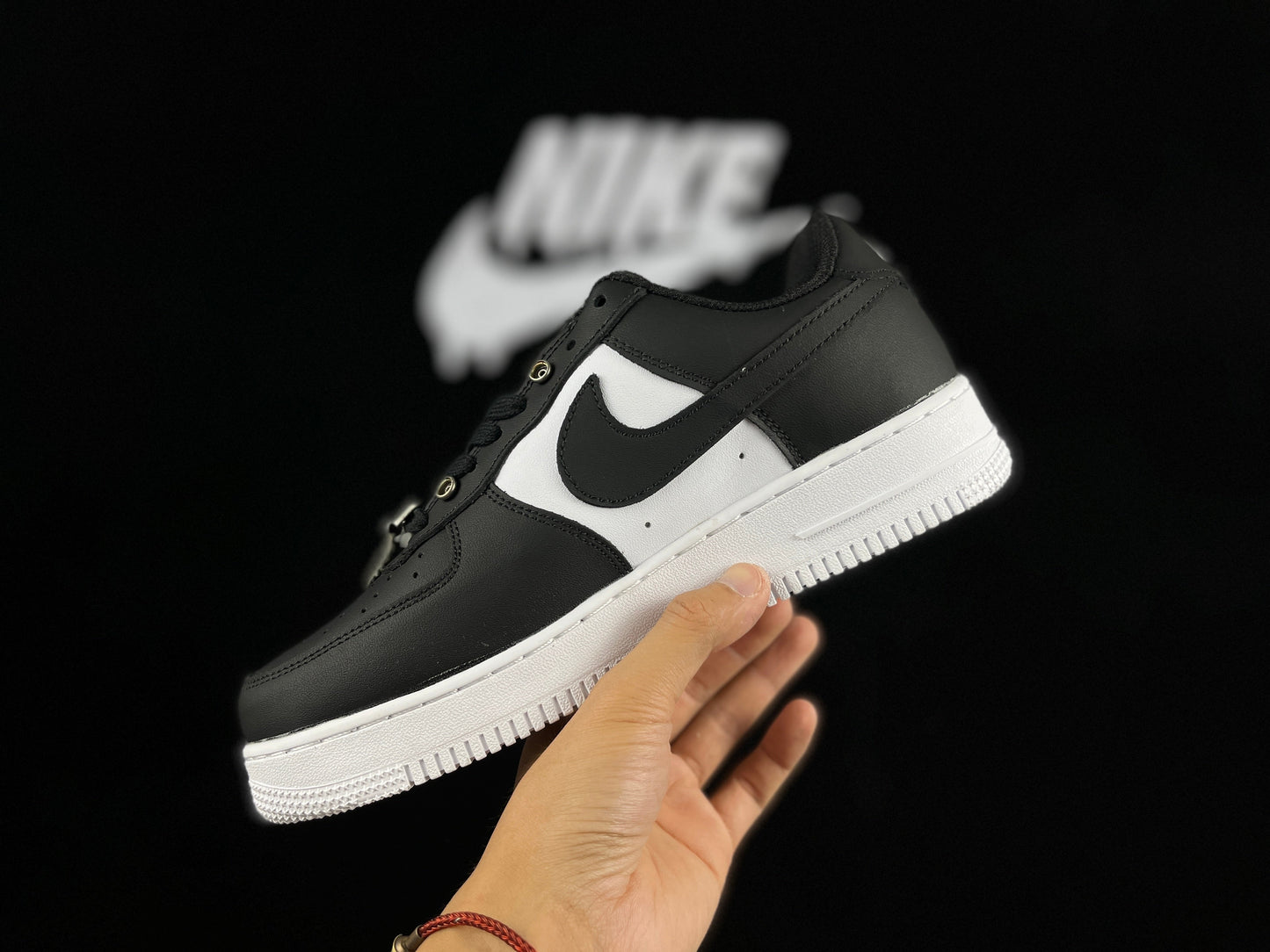 NIKE Air Force 1 'black Buckle' Unisex Streetwear Limited Edition - **Nike Air Force 1 'Black Buckle'** The Nike Air Force 1 'Black Buckle' is a