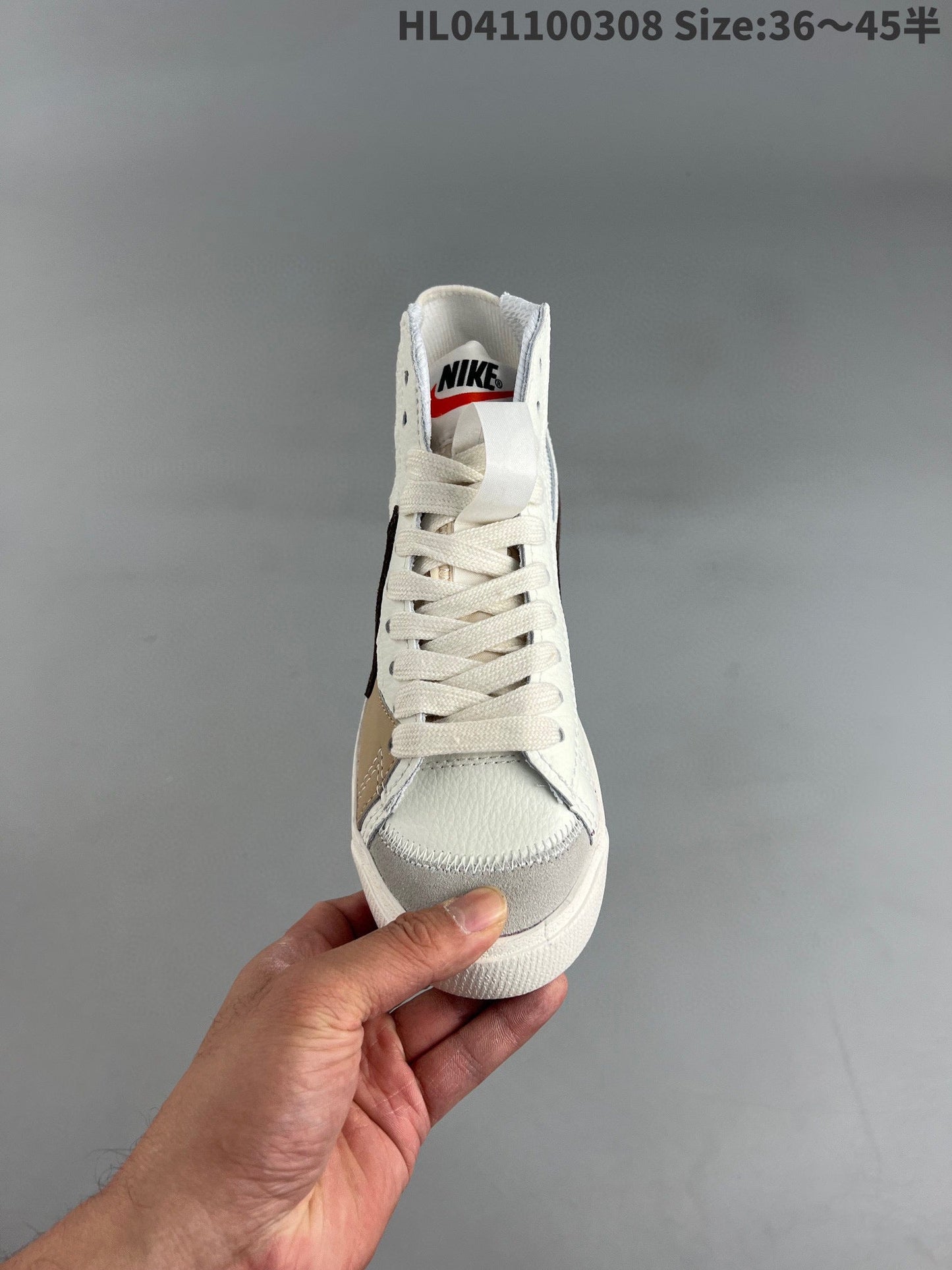 Nike Blazer Mid'1977 - Black Unisex Streetwear Limited Edition - The Nike Blazer 1977 High in white and black is a perfect blend of classic