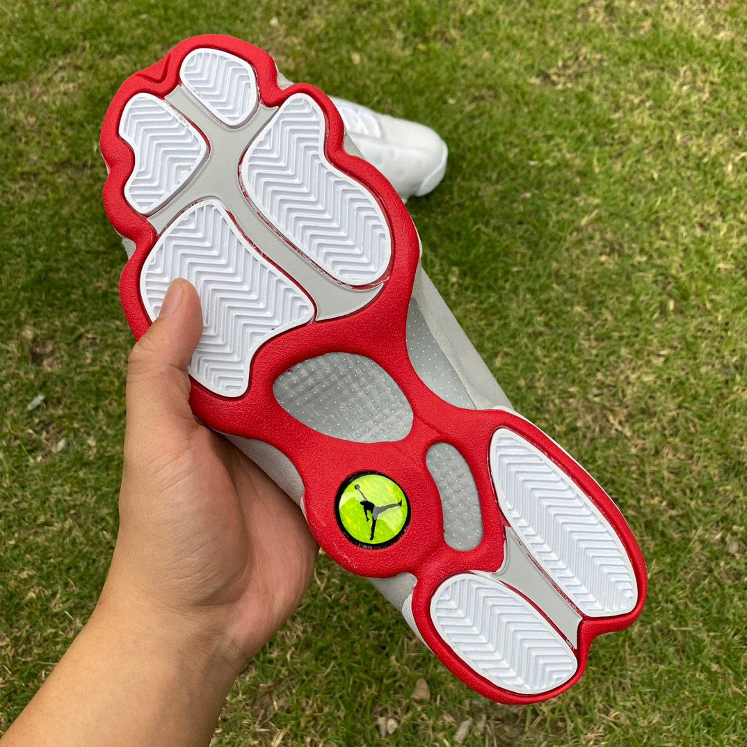 Jordan 13 Retro 'history Of Flight' - White Unisex Streetwear Limited Edition - The Air Jordan 13 Retro 'History of Flight' is a striking blend of classic design