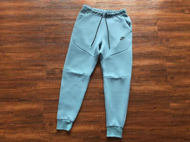 NIKE Tech Fleece Pants - Baby - Blue Unisex Streetwear Limited Edition - The NIKE TECH FLEECE PANTS BABY BLUE - REPLICA combine modern athletic innovation with sleek