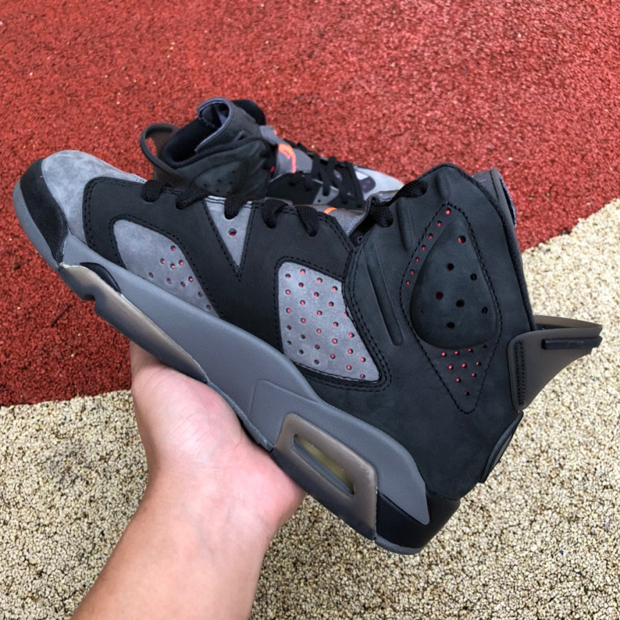 Jordan 6 - Psg - Black Unisex Streetwear Limited Edition