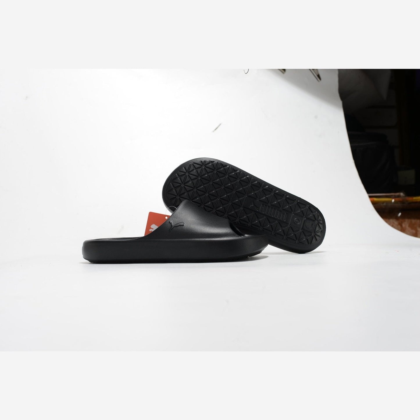 PUMA Shibui Cat Slide - - Black Unisex Streetwear Limited Edition