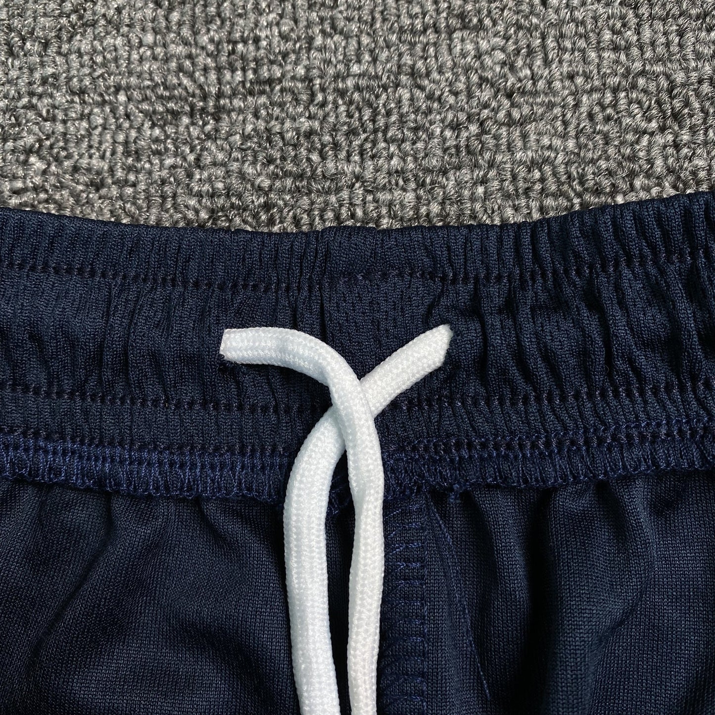 ERIC Emanuel Ee Basic Shorts Navy - Mauve - - Yellow Unisex Streetwear Limited Edition - The ERIC EMMANUEL EE BASIC SHORTS NAVY/MAUVE/YELLOW - REPLICA fuse luxury streetwear aesthetics with premium