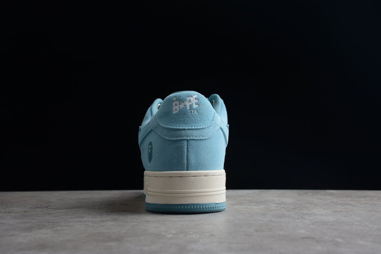 BAPE Sta Low-top Suede Sneakers - Blue Unisex Streetwear Limited Edition - **BAPE STA Low-Top Blue Suede Sneakers** Elevate your sneaker collection with the BAPE STA Low-Top