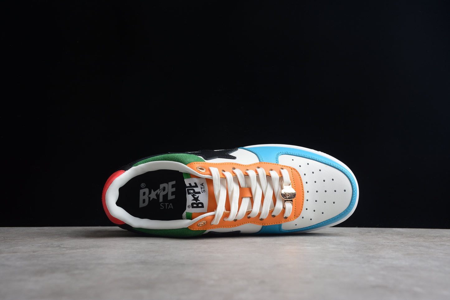 BAPE Sta Multi-color Edition Sneakers - Black Unisex Streetwear Limited Edition - ### BAPE STA Multi-Color Edition Sneakers Elevate your sneaker collection with the BAPE STA Multi-Color