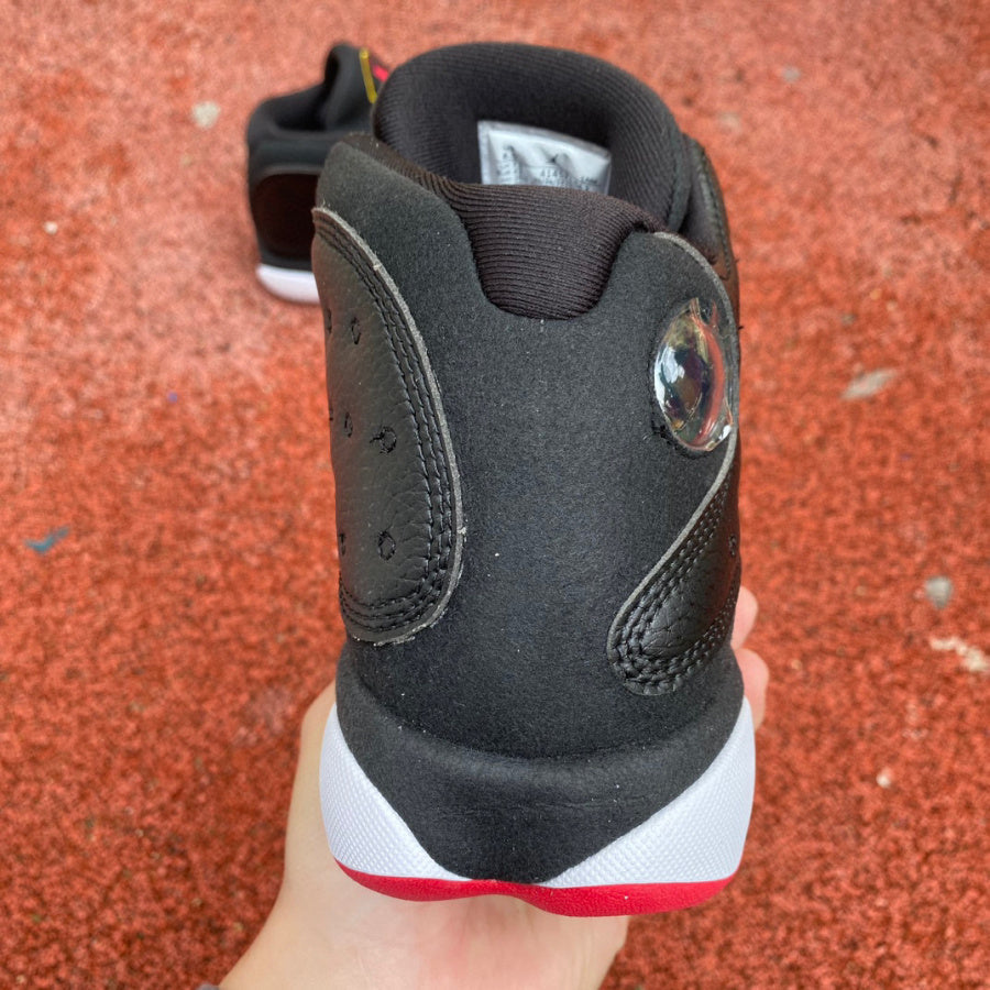 Jordan 13 And White Sneakers - Black Unisex Streetwear Limited Edition - The Air Jordan 13 showcased here blends iconic style with modern performance, making it a