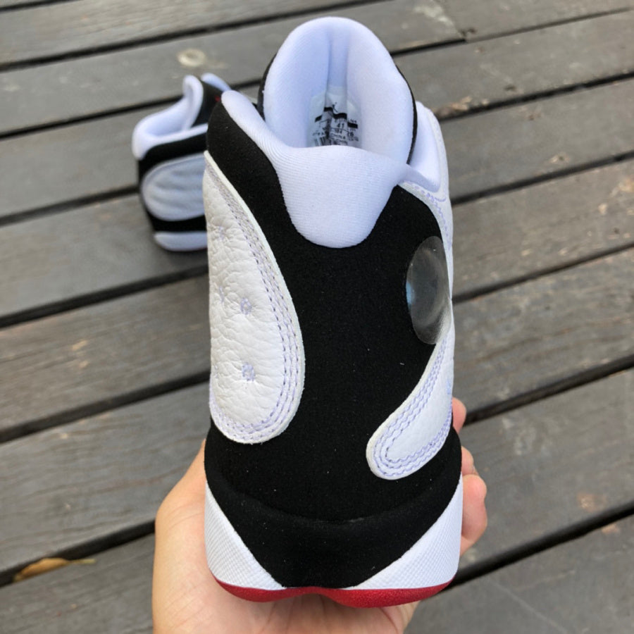 Jordan 13 Retro 'he Got Game' Sneakers - Black Unisex Streetwear Limited Edition - The Air Jordan 13 Retro in the 'He Got Game' colorway is a classic and