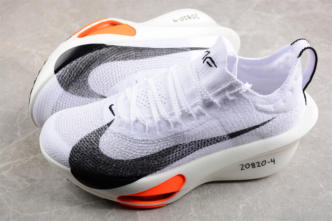 Zoom Alphafly Ne - T% 3 White And - Black Unisex Streetwear Limited Edition