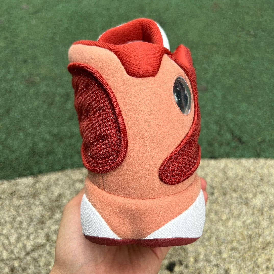 JORDAN 13 dune Red Unisex Streetwear Limited Edition
