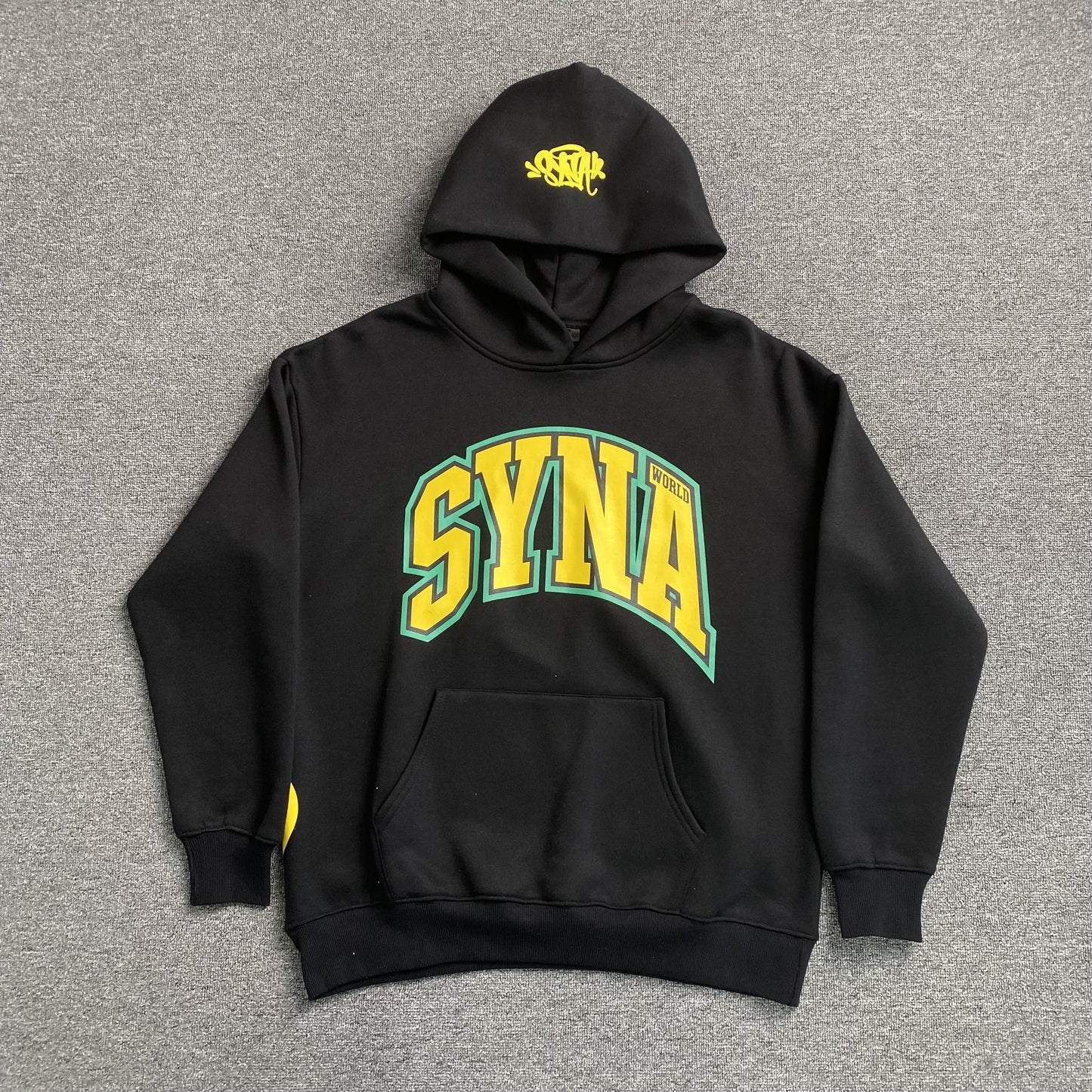SYNA World College Hoodie - Black Unisex Streetwear Limited Edition