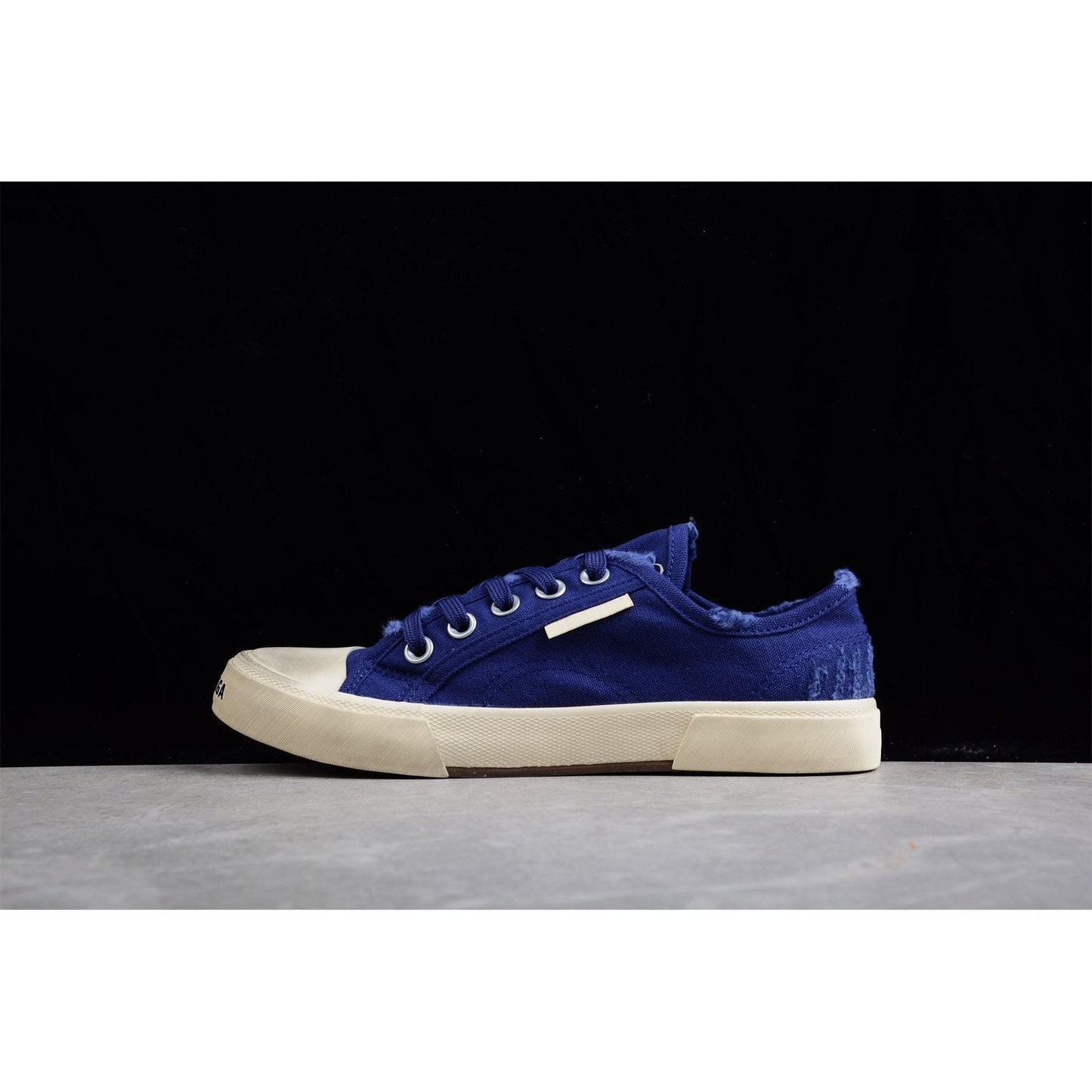 BALENCIAGA Paris Mid Vulc Destr - Sneakers - Blue Unisex Streetwear Limited Edition - Introducing the BALENCIAGA Paris Mid Vulc Destr x Blue, a bold and edgy addition to