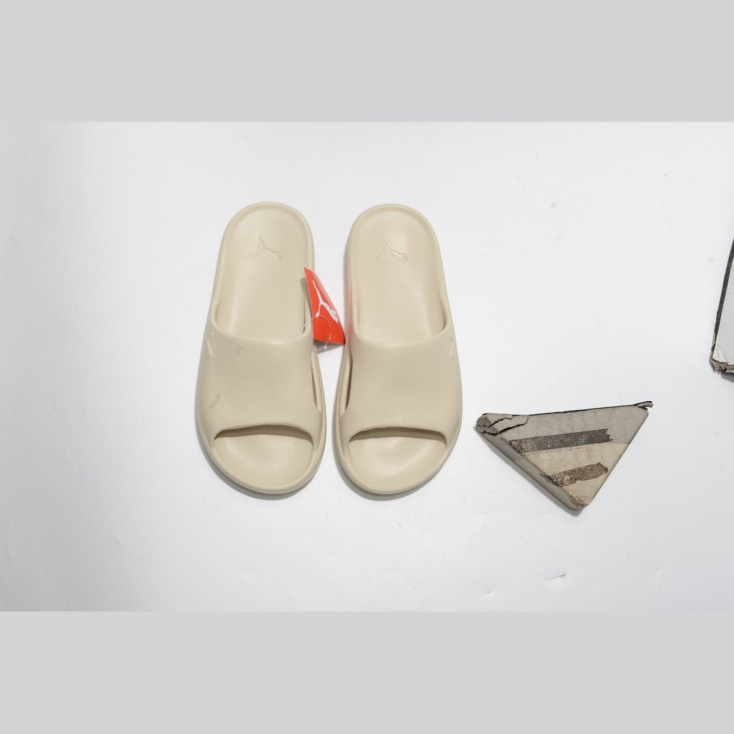 PUMA Shibui Cat Slide - Putty-putty - Red Unisex Streetwear Limited Edition