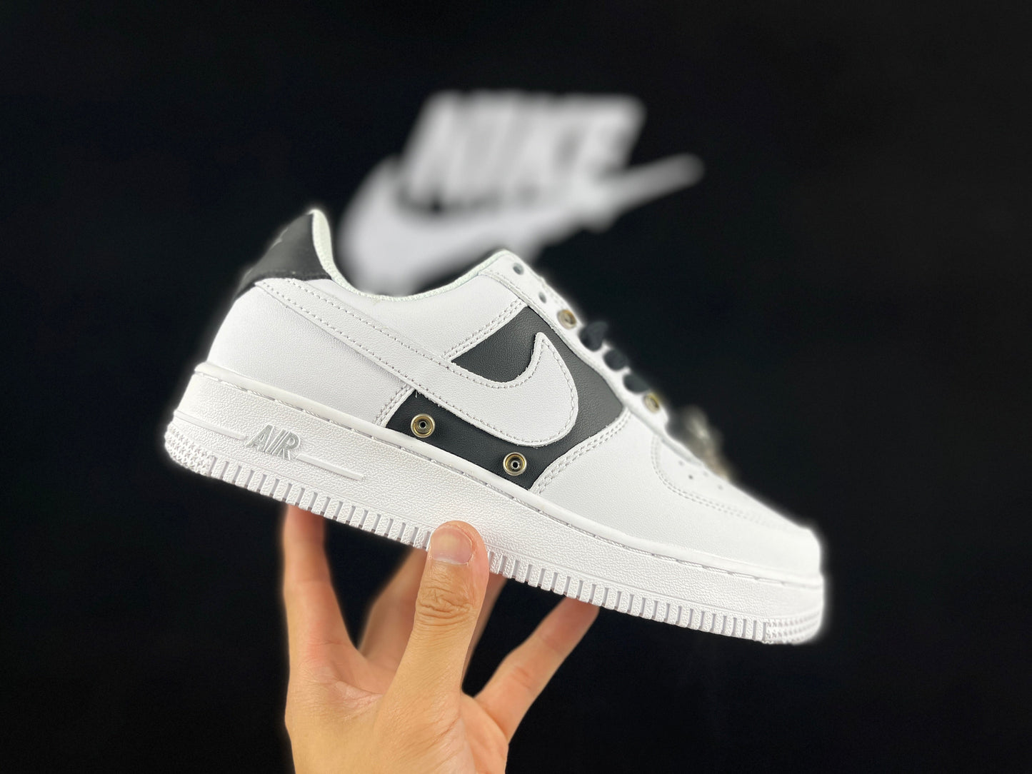 NIKE Air Force 1 'white Buckle' Unisex Streetwear Limited Edition - **Nike Air Force 1 'White Buckle'** The Nike Air Force 1 'White Buckle' offers a