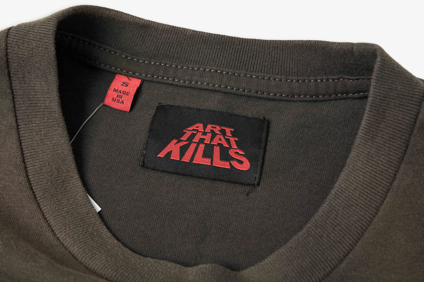 GALLERY Dept. Atk Zombie Tee T-Shirt - Red Unisex Streetwear Limited Edition - Introducing the Gallery Dept. 'Art That Kills' Graphic T-Shirt, a bold and edgy piece designed
