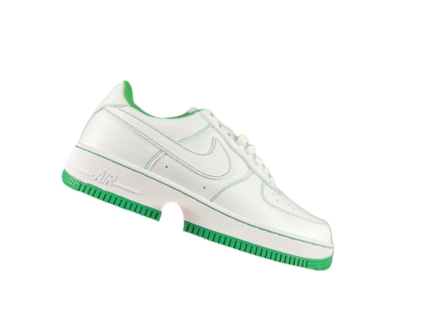 NIKE Air Force 1 'green' Unisex Streetwear Limited Edition - **Nike Air Force 1 'Green'** The Nike Air Force 1 'Green' delivers a fresh and