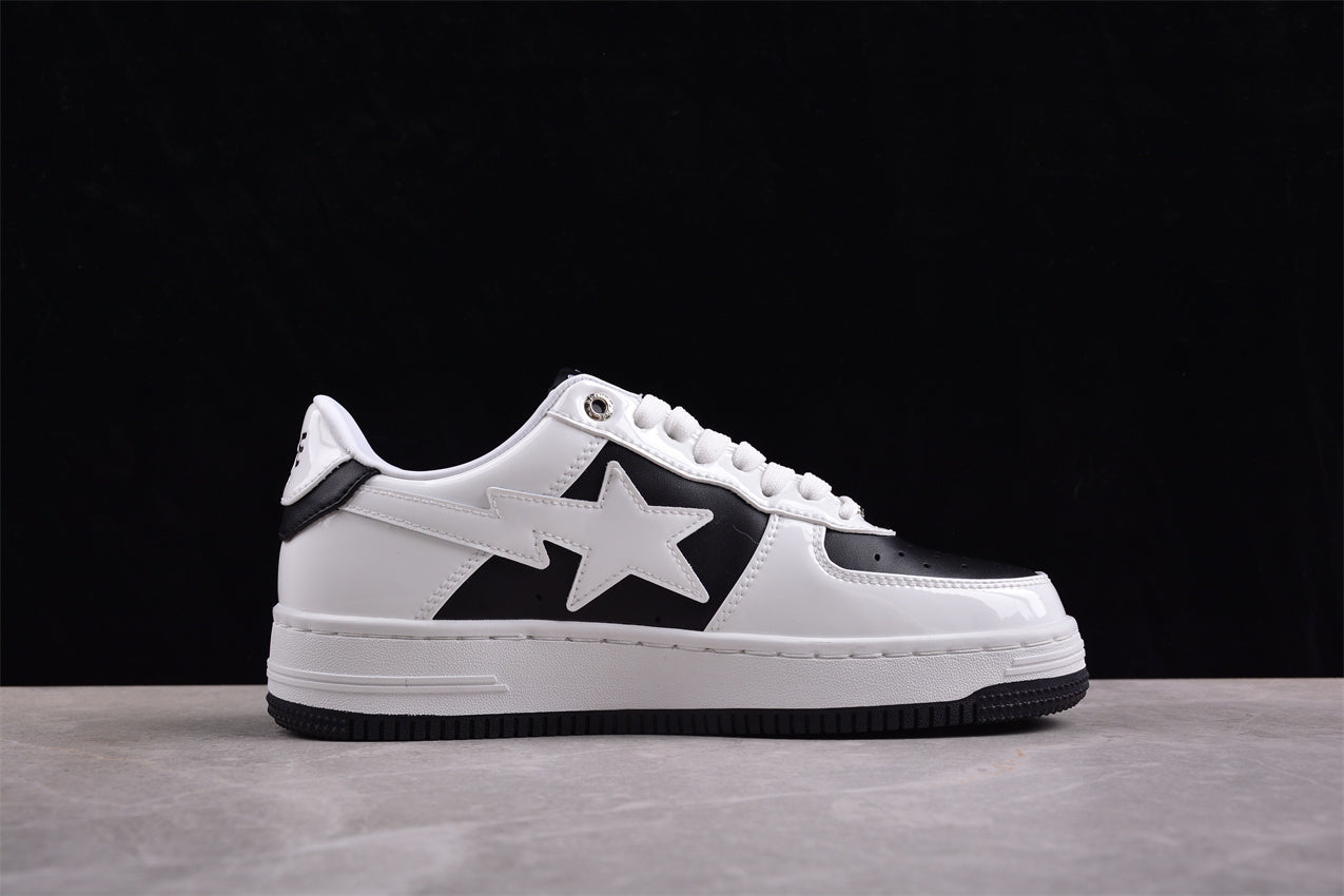 BAPE Sta Low-top Sneakers - Black Unisex Streetwear Limited Edition - **BAPE STA Low-Top Sneakers** Introducing the BAPE STA Low-Top Sneakers, a perfect blend of streetwear