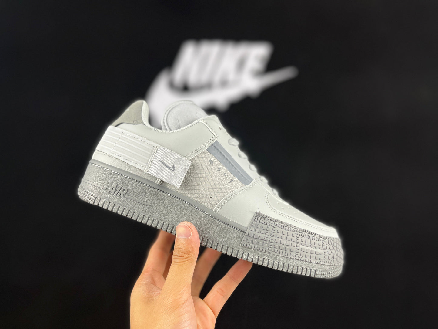 NIKE Air Force 1 'deconstruction Utility' - Red Unisex Streetwear Limited Edition - **Nike Air Force 1 'Deconstruction Utility'** The Nike Air Force 1 'Deconstruction Utility' is a