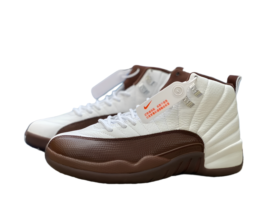 Jordan 12 Retro 'chocolate Brown' Sneakers Unisex Streetwear Limited Edition - **Product Description: Air Jordan 12 Retro 'Chocolate Brown'** The Air Jordan 12 Retro 'Chocolate Brown'