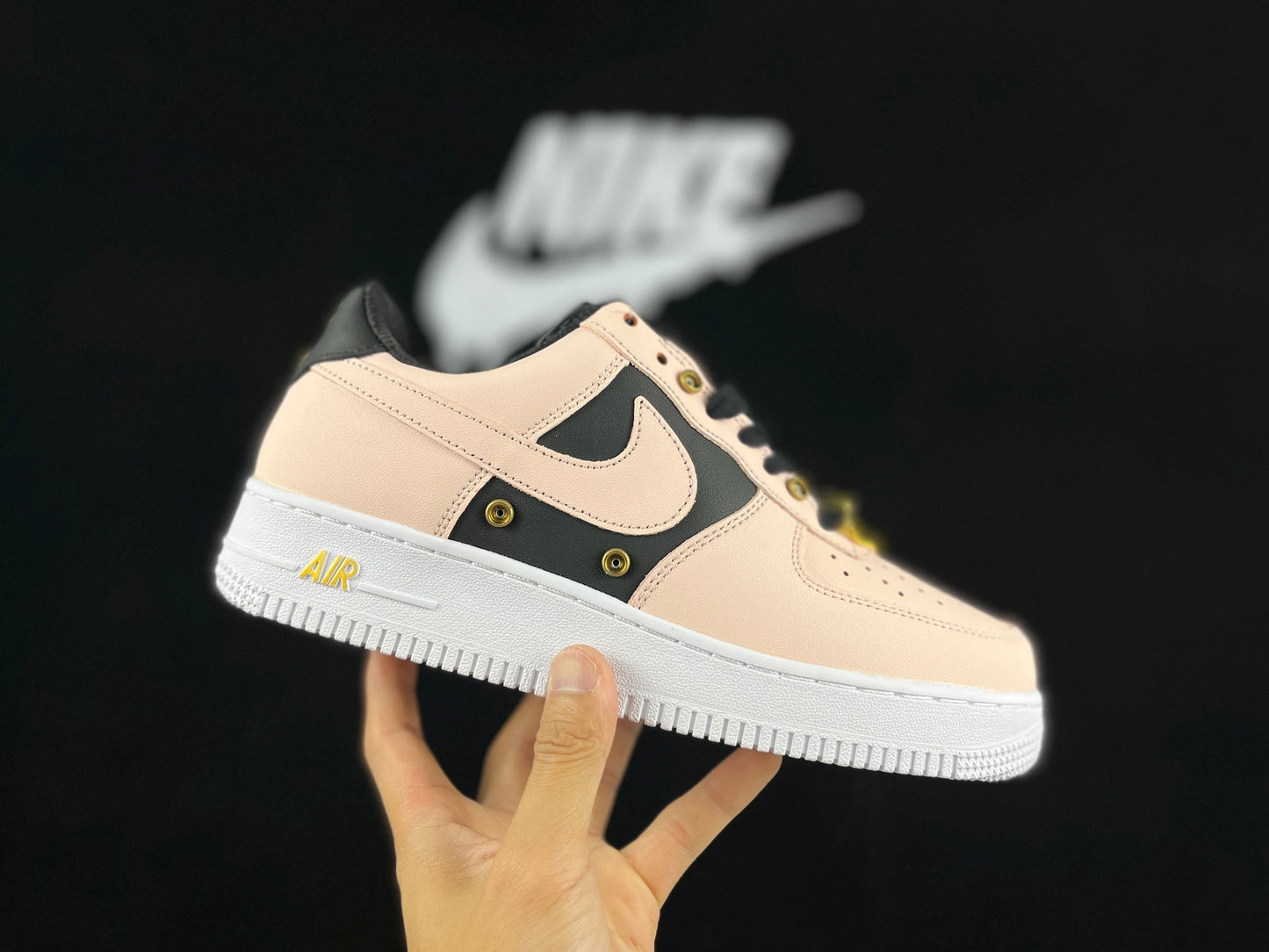 NIKE Air Force 1 'pink Buckle' Unisex Streetwear Limited Edition - **Nike Air Force 1 'Pink Buckle'** The Nike Air Force 1 'Pink Buckle' brings a