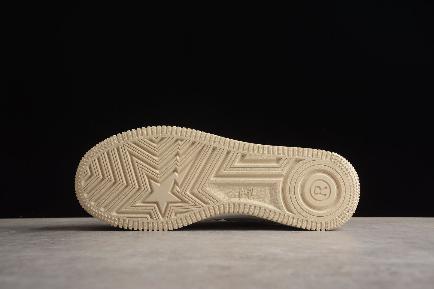 BAPE Sta Low-top Sneakers In Cream And - Blue Unisex Streetwear Limited Edition - **BAPE STA Low-Top Sneakers in Cream and Blue** Introducing the BAPE STA Low-Top Sneakers in