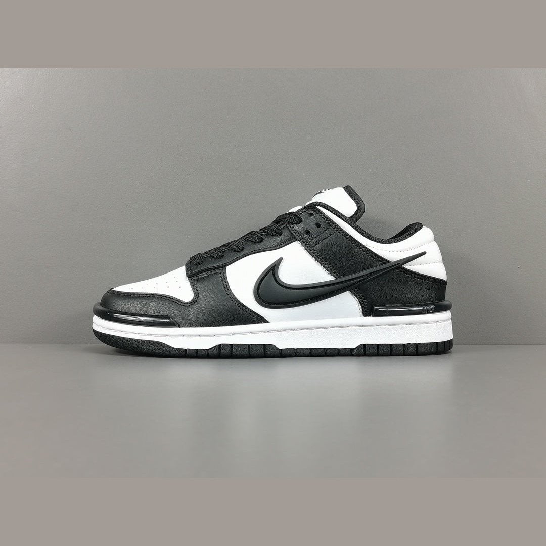 NIKE Dunk Low Twist - Panda - Black Unisex Streetwear Limited Edition