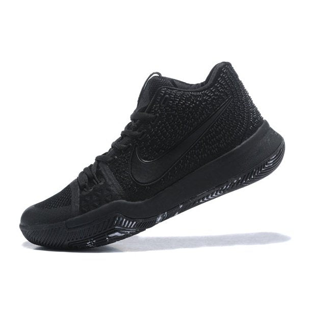 NIKE Kyrie 3 - Marble Sneakers - Black Unisex Streetwear Limited Edition