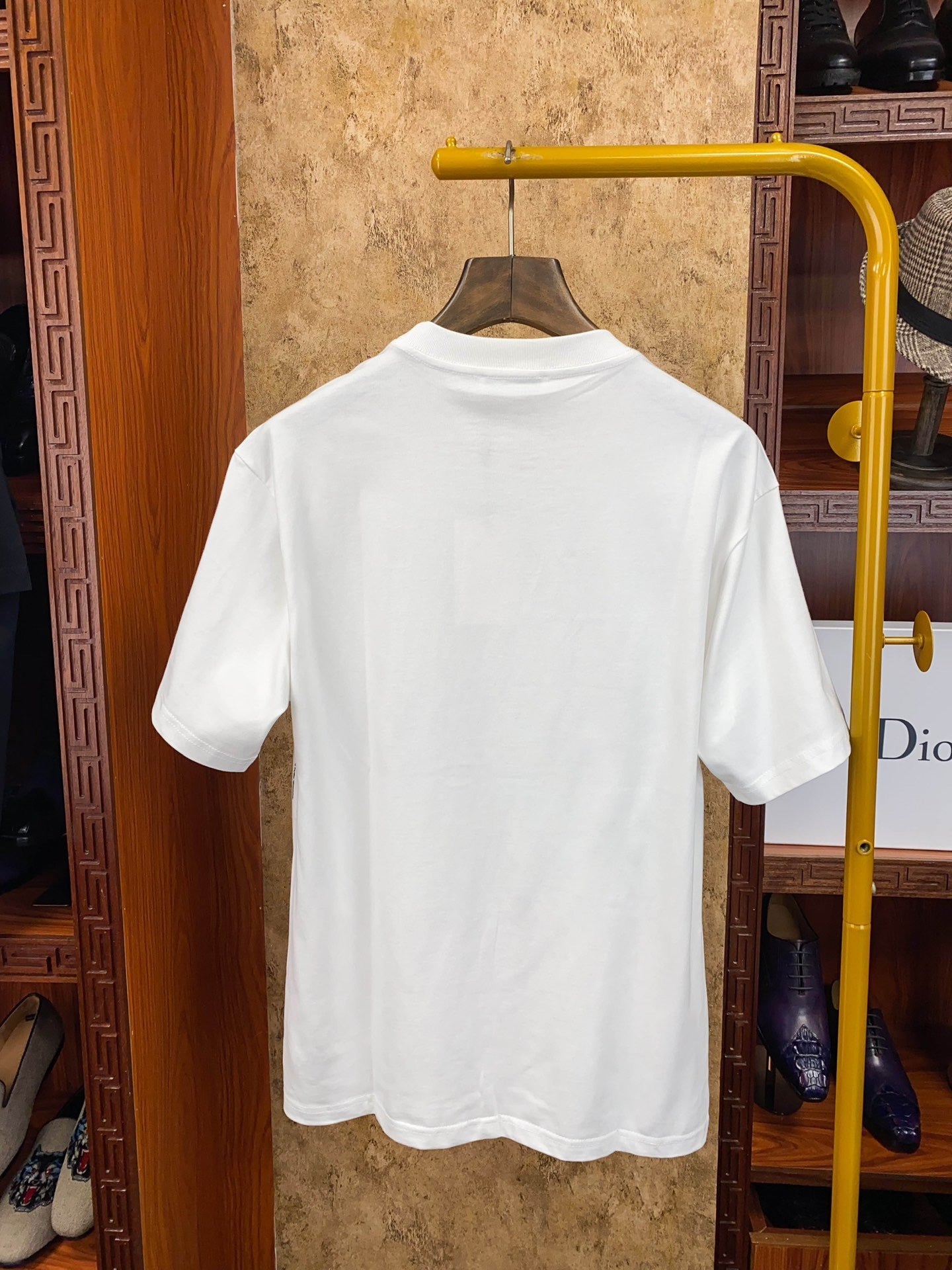 Dior Starry Sky T-shirt In - White Unisex Streetwear Limited Edition - The Dior Starry Sky T-Shirt in white is a striking blend of elegance and contemporary