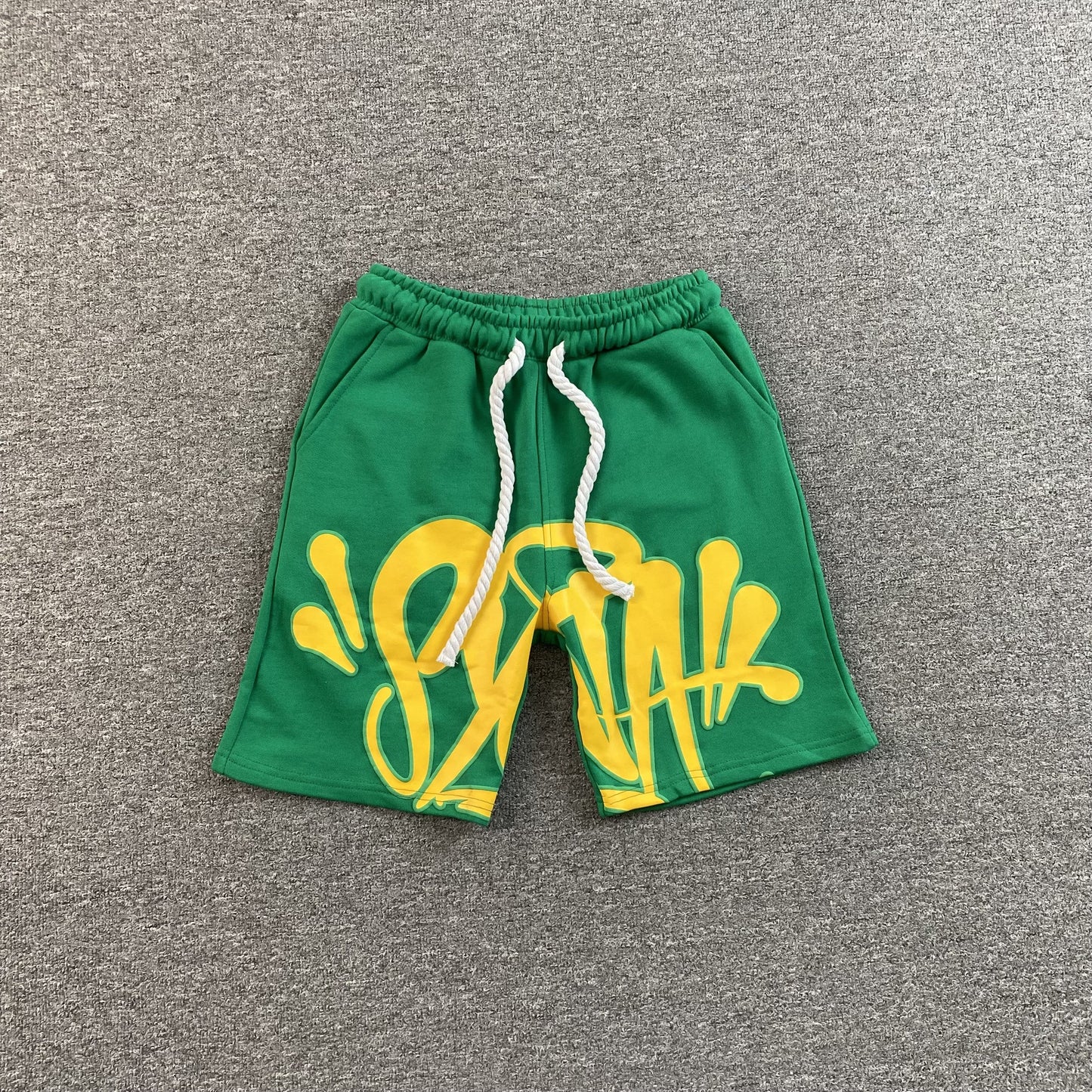 SYNA World Shorts - Green Unisex Streetwear Limited Edition
