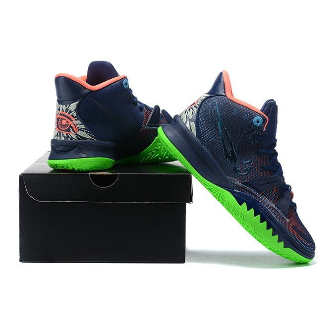 NIKE Kyrie 7 - Midnight - Navy Unisex Streetwear Limited Edition
