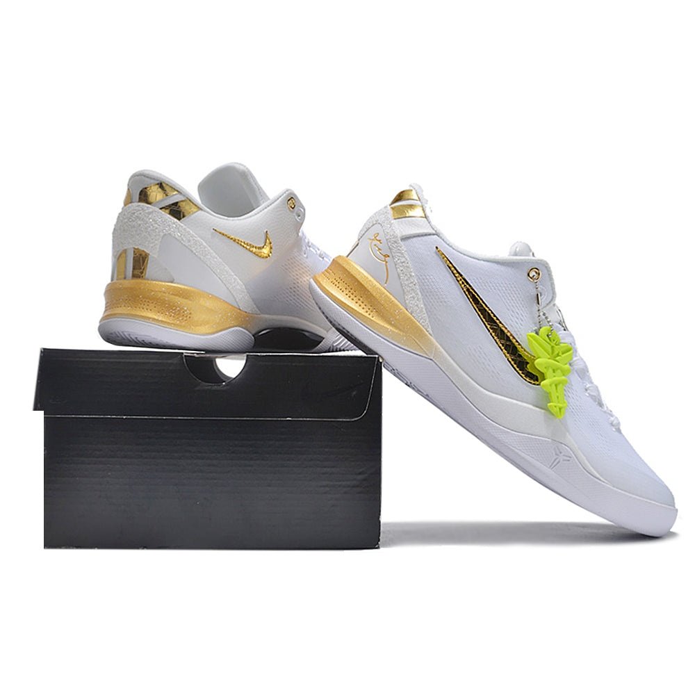 NIKE Kobe 8 - Gold Mamba Shoes - Black Unisex Streetwear Limited Edition