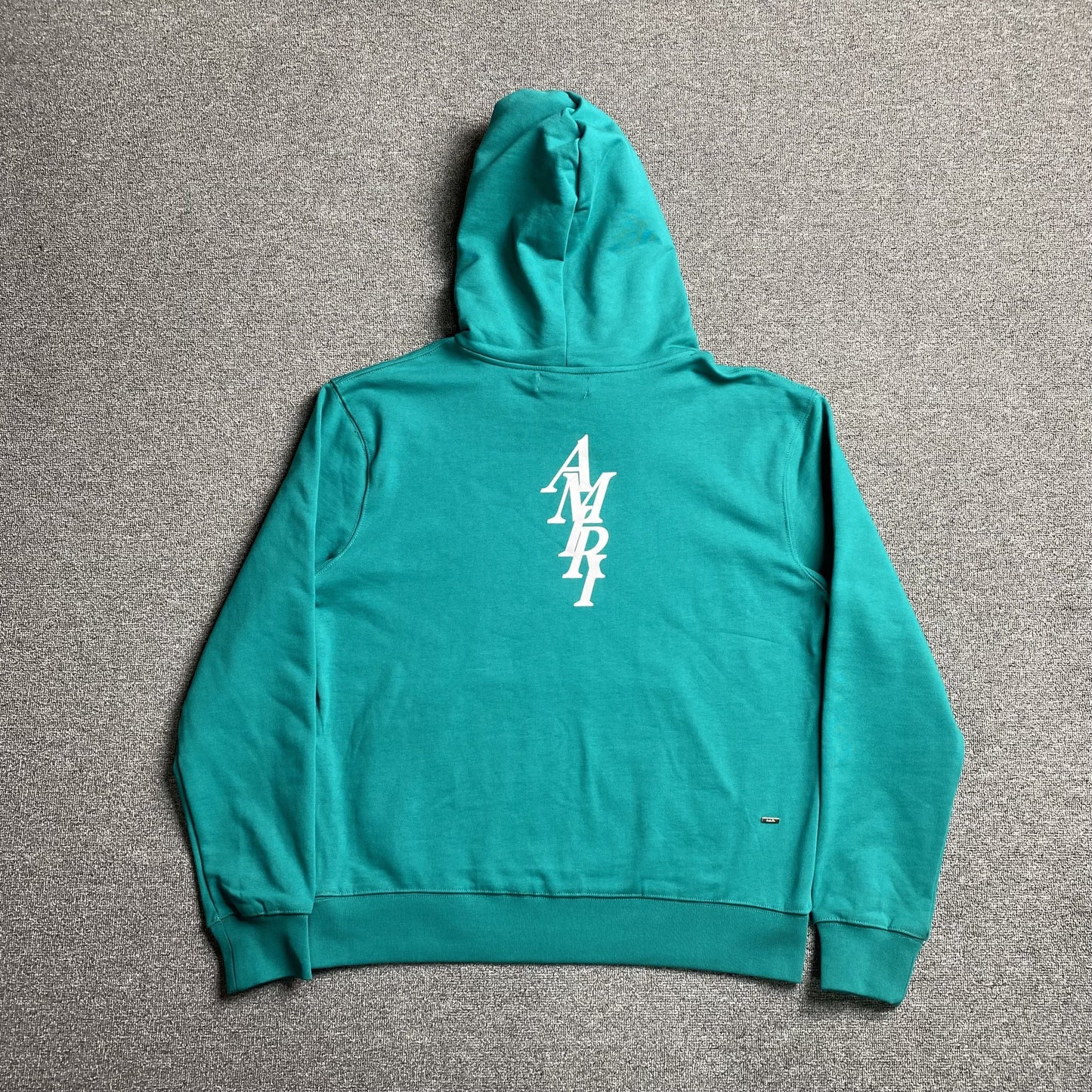 AMIRI Letter Logo Hoodie Cerulean - Red Unisex Streetwear Limited Edition - The AMIRI LETTER LOGO HOODIE CERULEAN - REPLICA brings together luxury craftsmanship and modern streetwear