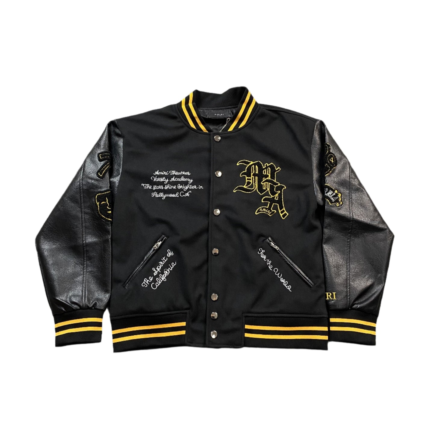 AMIRI Lion Varsity Jacket - Red Unisex Streetwear Limited Edition - The AMIRI LION VARSITY JACKET - REPLICA embodies luxury streetwear with a rebellious edge ,