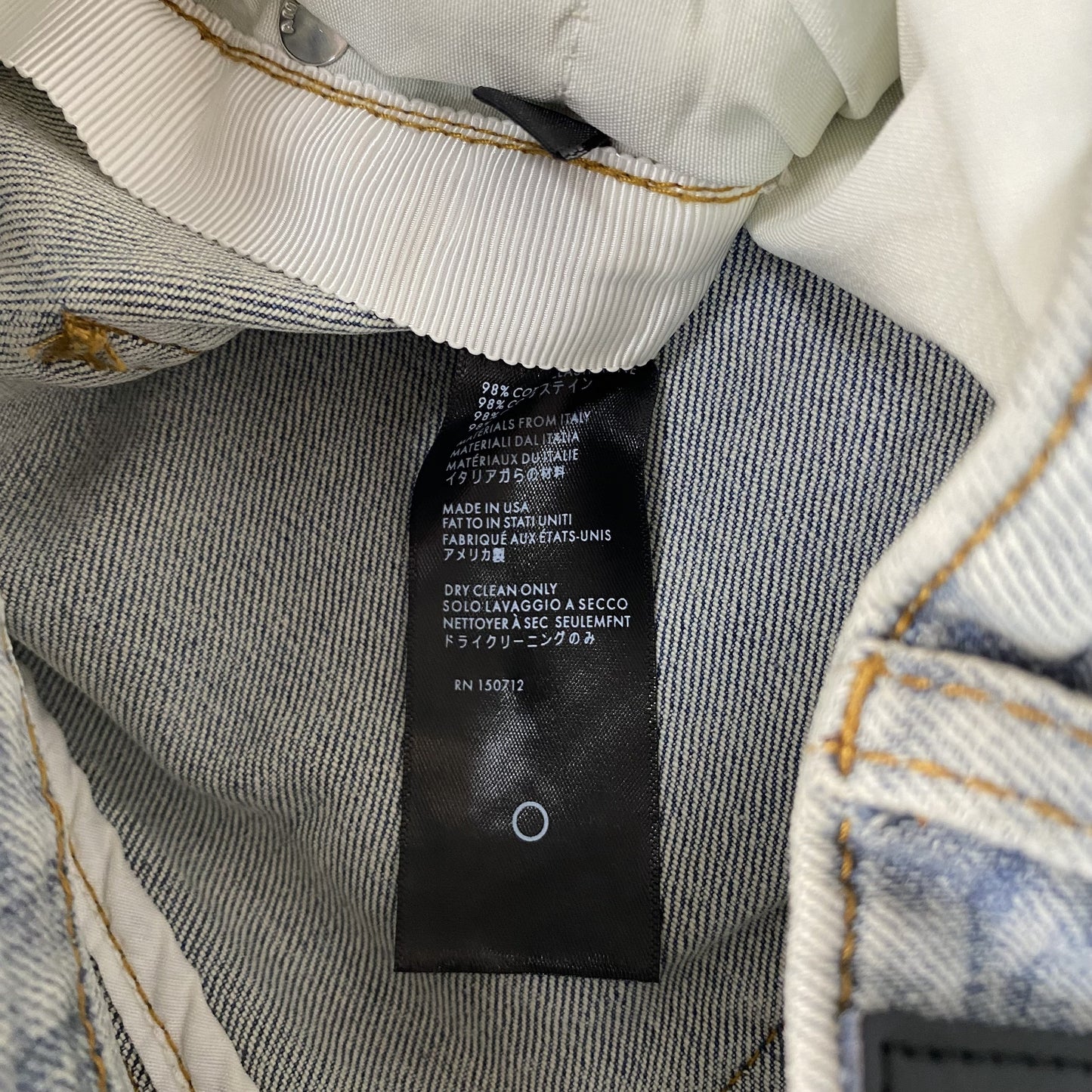 AMIRI M - 1 Painter Jeans Hoodie - Blue Unisex Streetwear Limited Edition - The AMIRI MX1 PAINTER JEANS BLUE - REPLICA combine luxury craftsmanship with raw streetwear aesthetics