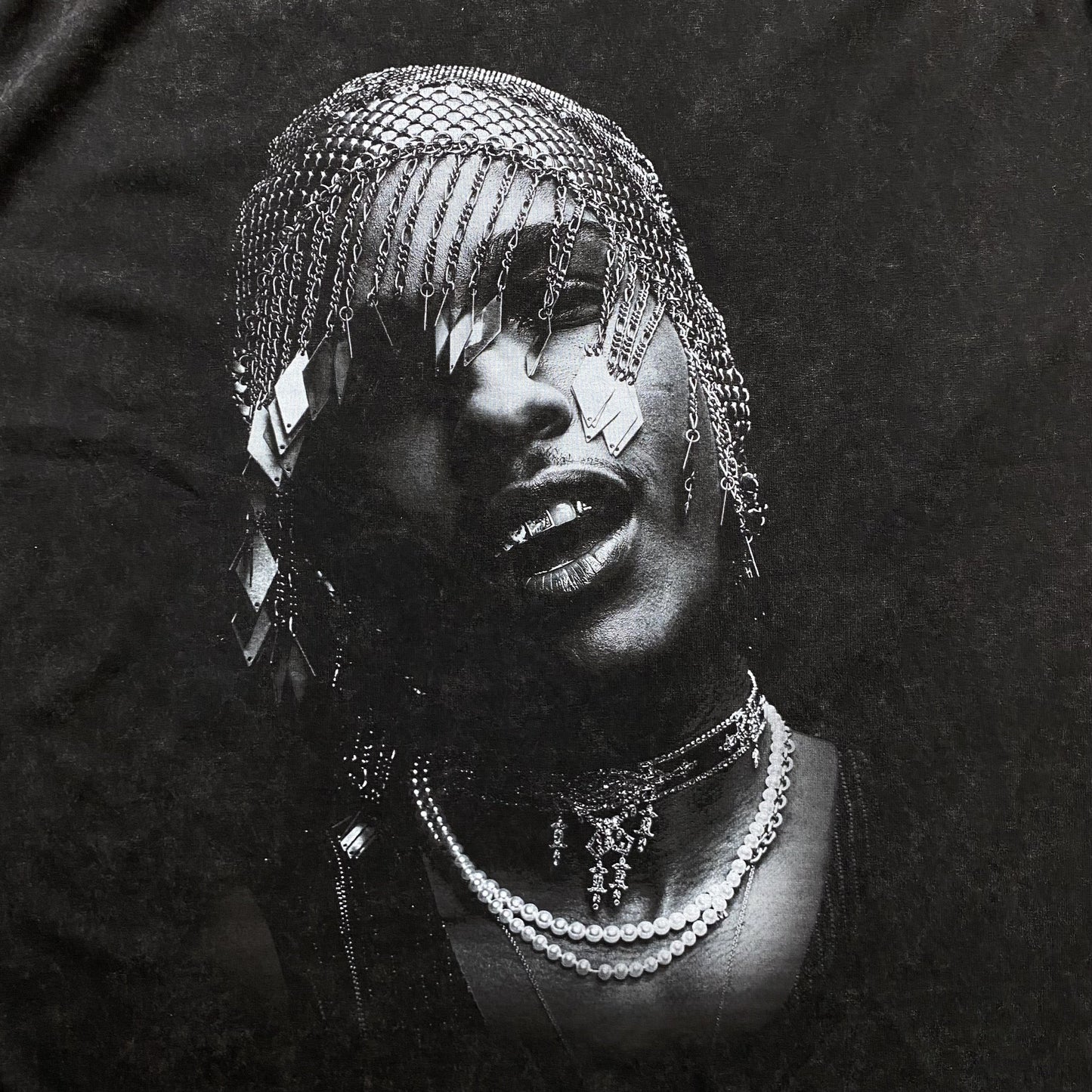 A$AP Rocky Vintage Graphic Tee Dark T-Shirt - Grey Unisex Streetwear Limited Edition - The A$AP ROCKY VINTAGE GRAPHIC TEE DARK GREY - REPLICA blends hip-hop culture with vintage