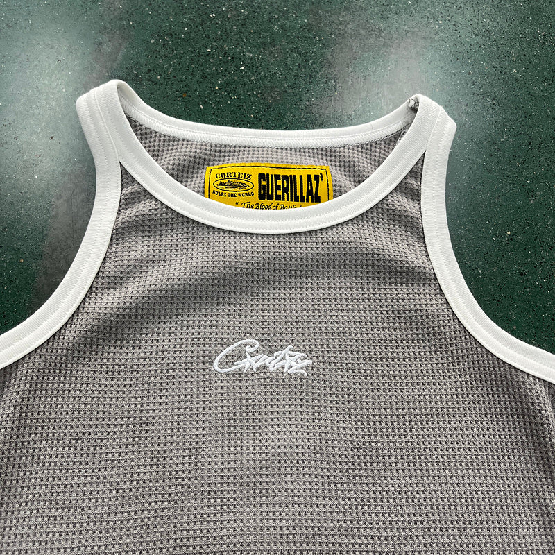 CORTEIZ Tank Top Women's - Grey Unisex Streetwear Limited Edition - The CORTEIZ TANK TOP GREY WOMEN'S - REPLICA is a versatile and stylish addition to