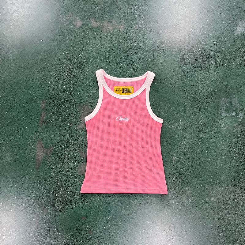 CORTEIZ Tank Top Women's - Pink Unisex Streetwear Limited Edition - The CORTEIZ TANK TOP PINK WOMEN'S - REPLICA combines bold color with effortless style, making
