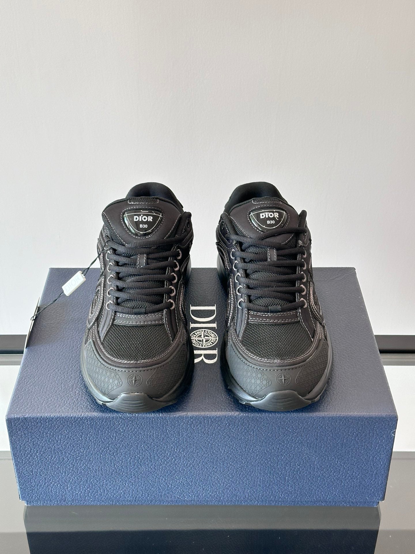 DIOR B30 Sneakers - Black Unisex Streetwear Limited Edition - The DIOR B30 BLACK - REPLICA is the ultimate combination of luxury, performance, and streetwear
