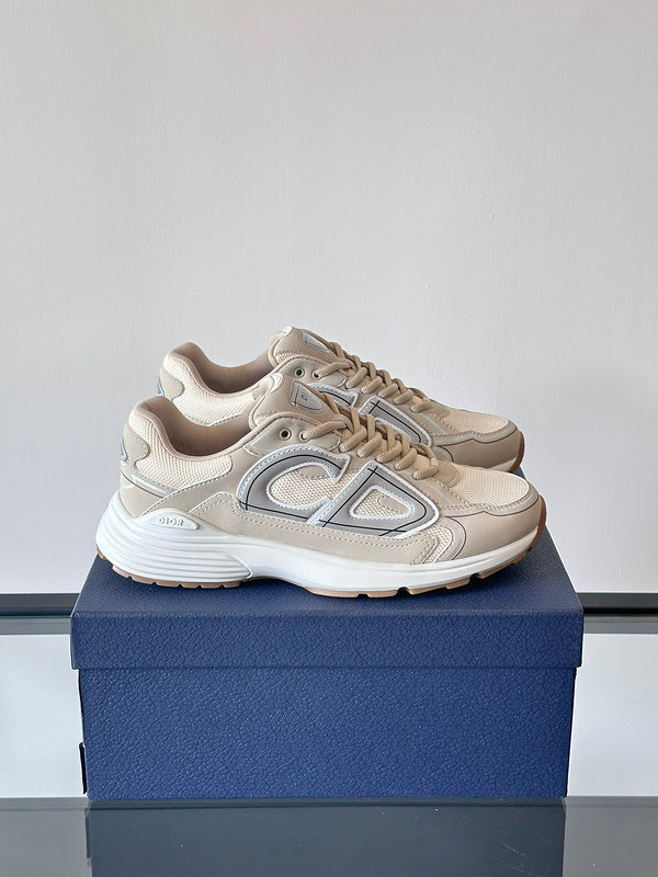 DIOR B30 Sneakers - Cream Unisex Streetwear Limited Edition - The DIOR B30 CREAM - REPLICA embodies luxury, performance, and effortless sophistication , making it