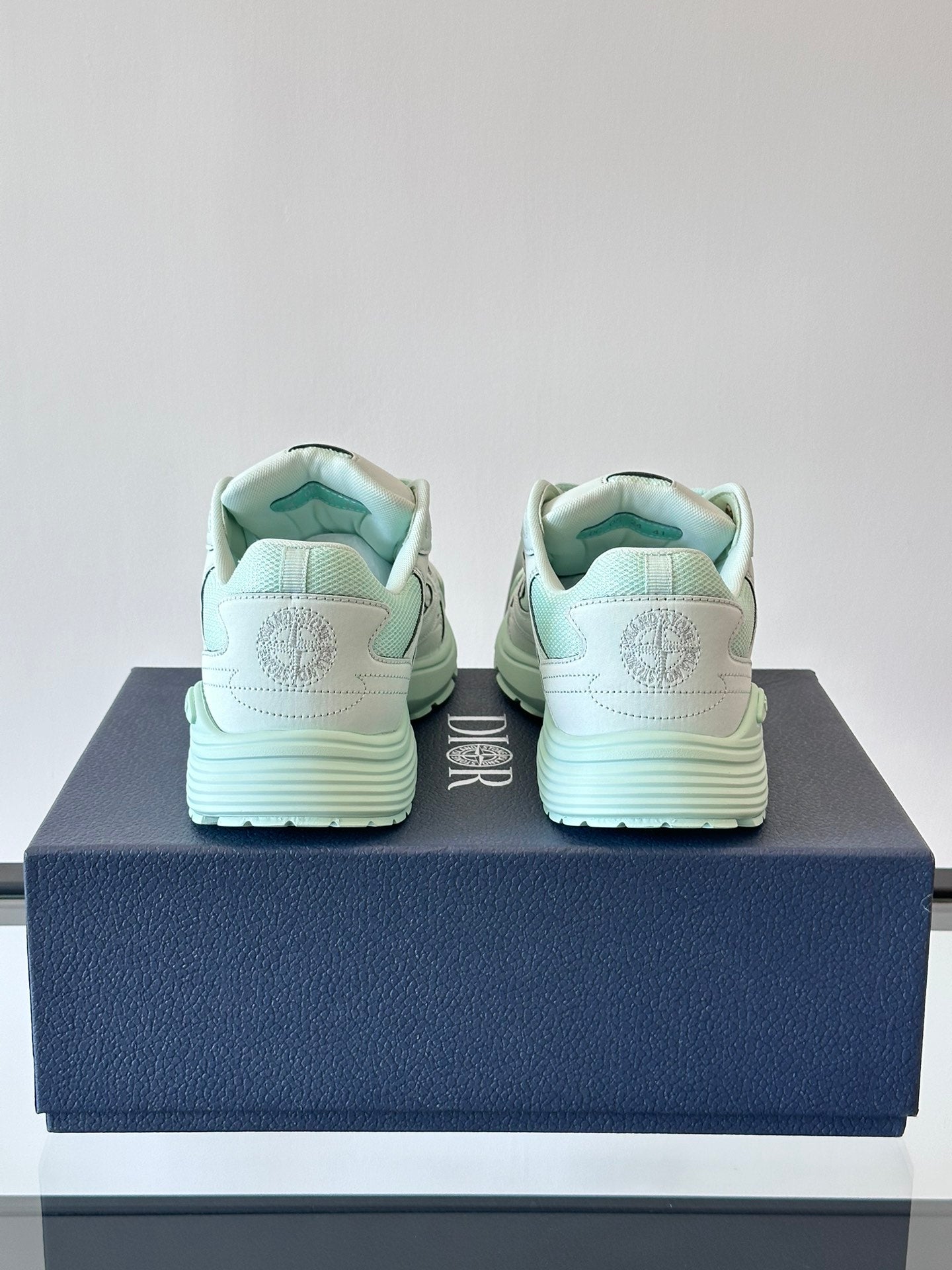 DIOR B30 Light Sneakers - Green Unisex Streetwear Limited Edition - The DIOR B30 LIGHT GREEN - REPLICA is the perfect fusion of luxury fashion and