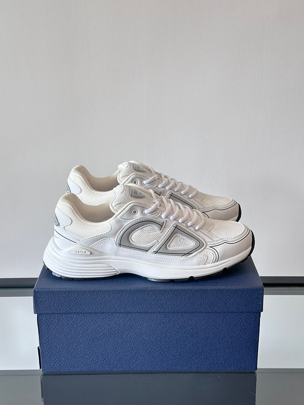 DIOR B30 Sneakers - White Unisex Streetwear Limited Edition - The DIOR B30 WHITE - REPLICA redefines luxury sneakers with a futuristic and sporty edge